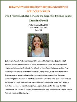 Catherine Newell Brain Bag Flyer